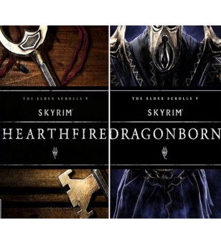 The Elder Scrolls V: Skyrim - Hearthfire + Dragonborn DLC Bundle Steam Key GLOBAL